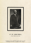 97181 Portret van jhr.mr. Joan Röell, geb. Haarlem 21 juli 1844, politicus, overl. 's-Gravenhage 13 juli 1914.